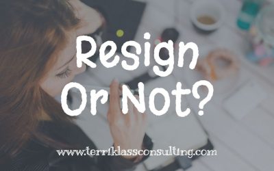 Six Questions To Answer Before You Resign