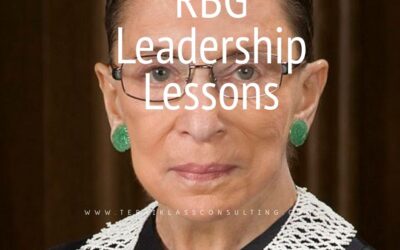 Four Leadership Lessons Supreme Court Justice Ruth Bader Ginsburg Taught Us